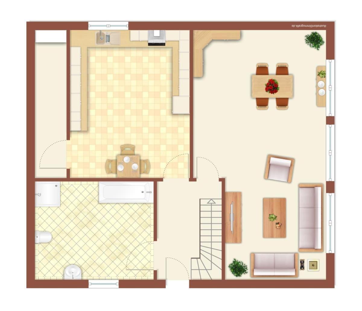 Ferienhaus Adele روستوك المظهر الخارجي الصورة